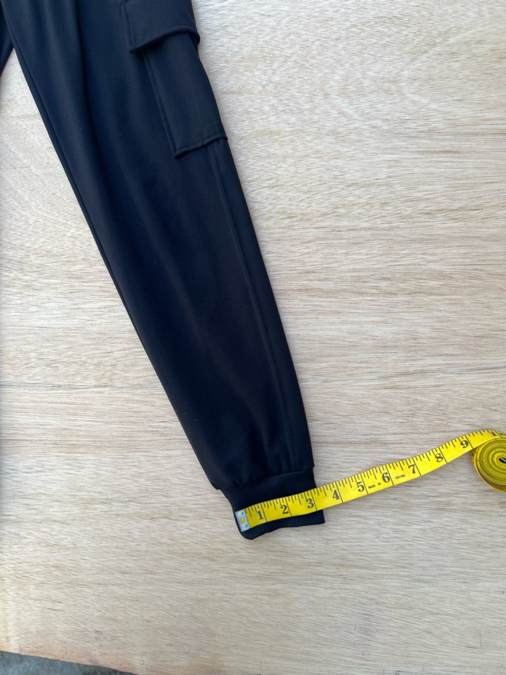 NWOT Rachel Zoe Black Drawstring Cargo Joggers Lux Stretch Fabric XS Athleisure - Picture 9 of 11